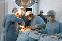 Президент Всемирной федерации хирургов-онкологов провел уникальный мастер-класс совместно с кубанскими врачами-онкологами